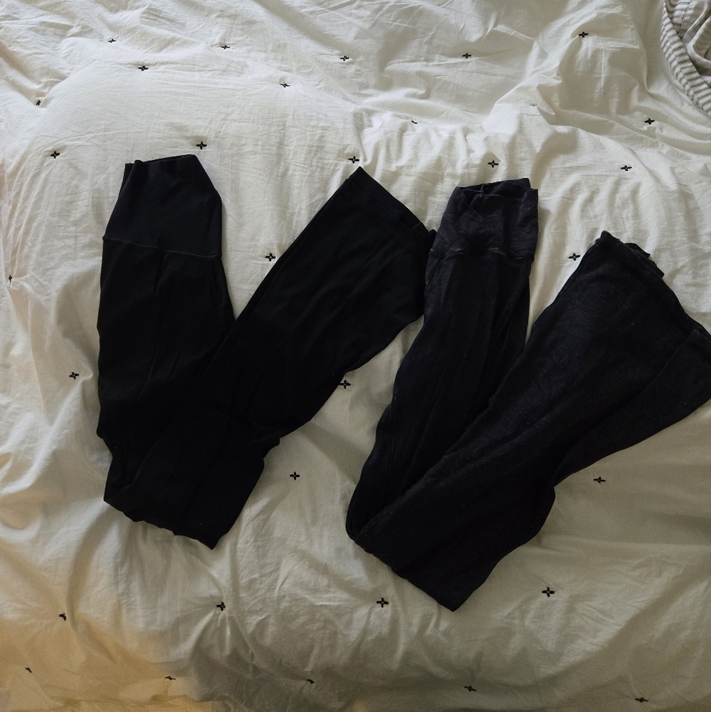 2 Pairs Of Aerie Crossover Flare Leggings!